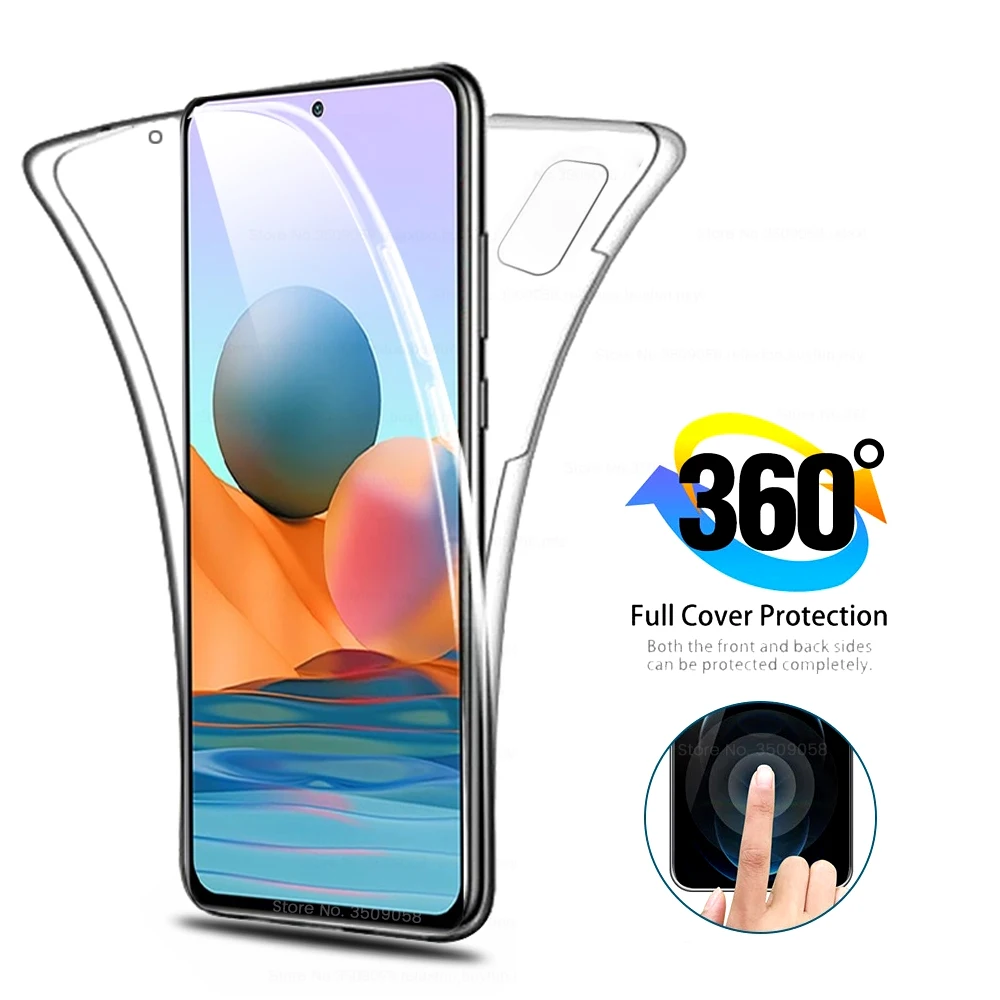 

Чехол pocom3, 360 градусов, защитный чехол для xiaomi little pocophone poko poco m3 m 3 6,53 дюйма, Прозрачный мягкий силиконовый ударопрочный чехол из ТПУ