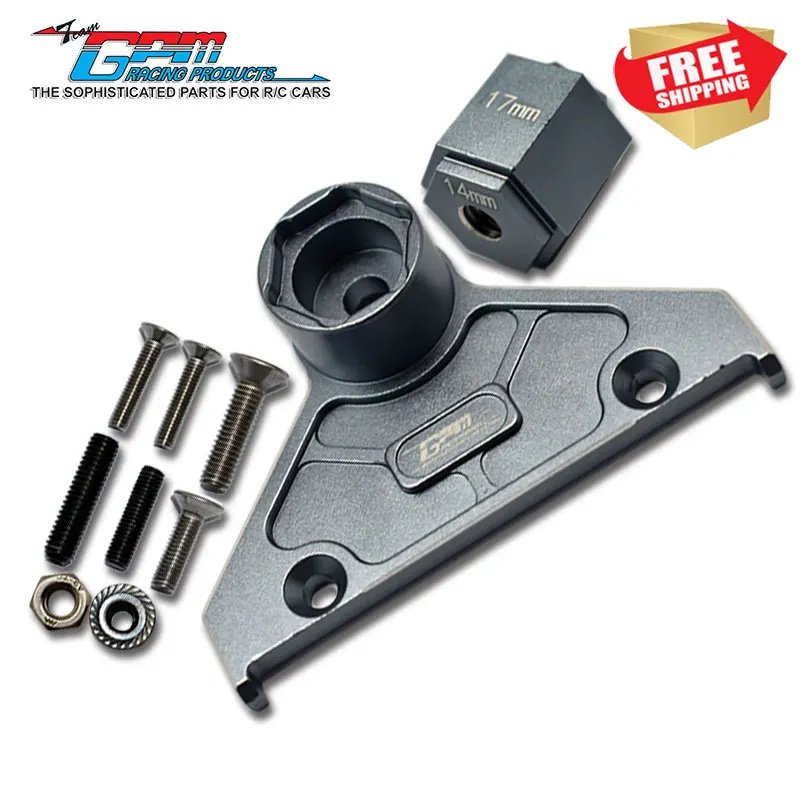 

Radio control RC Car gpm rear spare tire mount for AXIAL 1/6 SCX6 JEEP JLU option upgrade parts