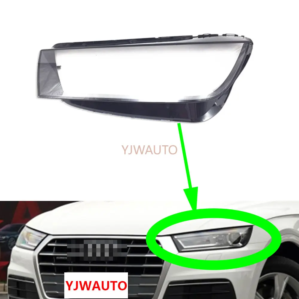 Lampshape For Audi Q5 2018~2020 Headlight Cover Car Headlamp Lens Replacement Front Glass Auto Shell