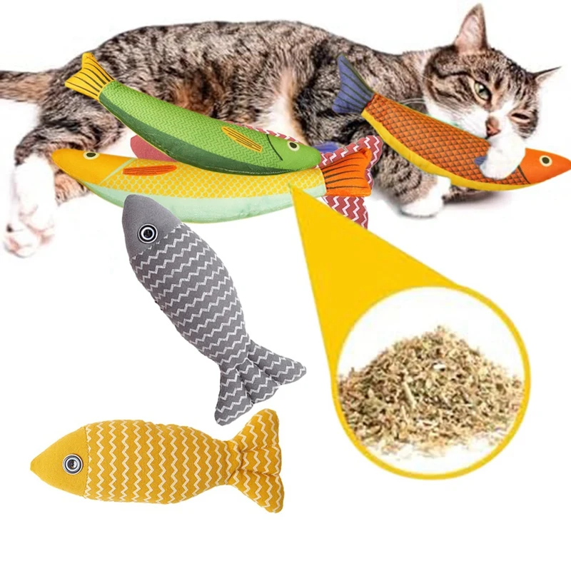 6 шт. игрушки для кошек кошачья мята