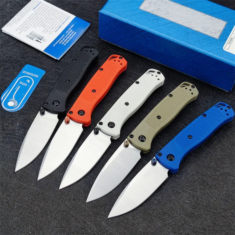 

BM 533-3 Mini Bugout Folding Knife S30V Blade Nylon Wave Fibre Handle Outdoor Camping Hunting Knives Pocket Tactical EDC Tool
