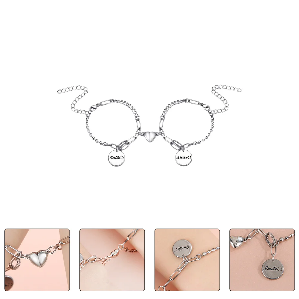 

1 Pair Bracelet Wrist Valentine's Day Gift )