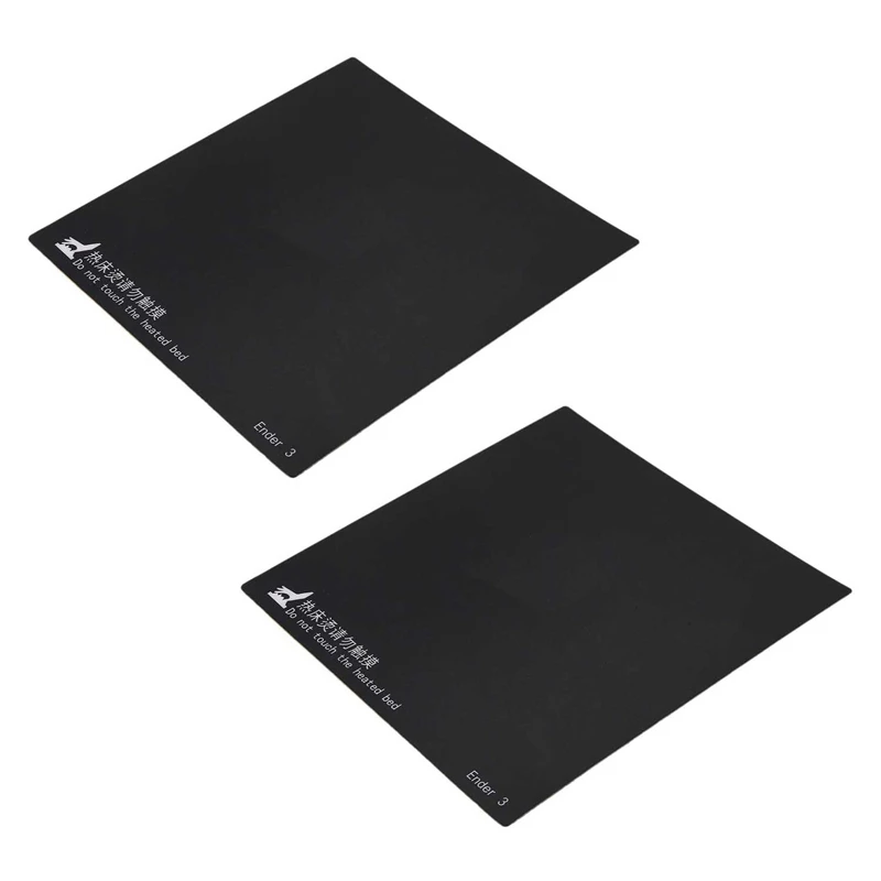

2X 3D Printer Accessories 235X235mm Hot Bed Platform Sticker Adapted For Ender-2 Ender-3