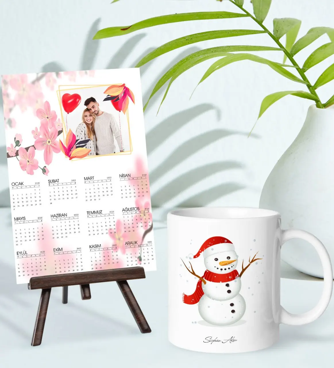 

Персонализированная Рождественская дизайнерская кружка, чашка и фотография Φ 2022, календарь, подарок, фотография