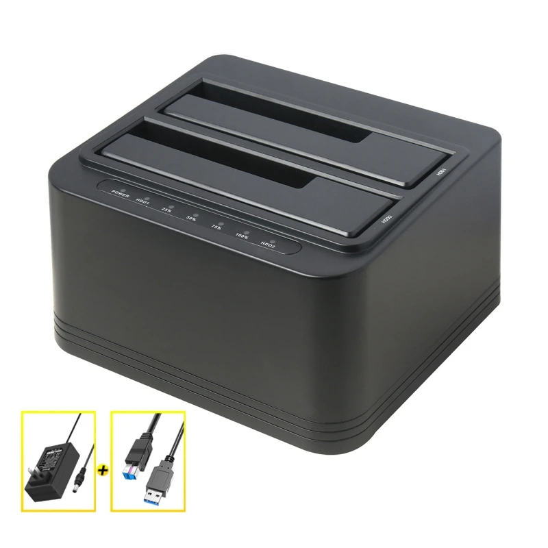 

Док-станция для внешнего жесткого диска, 2,5/3,5 дюйма, USB 3,0