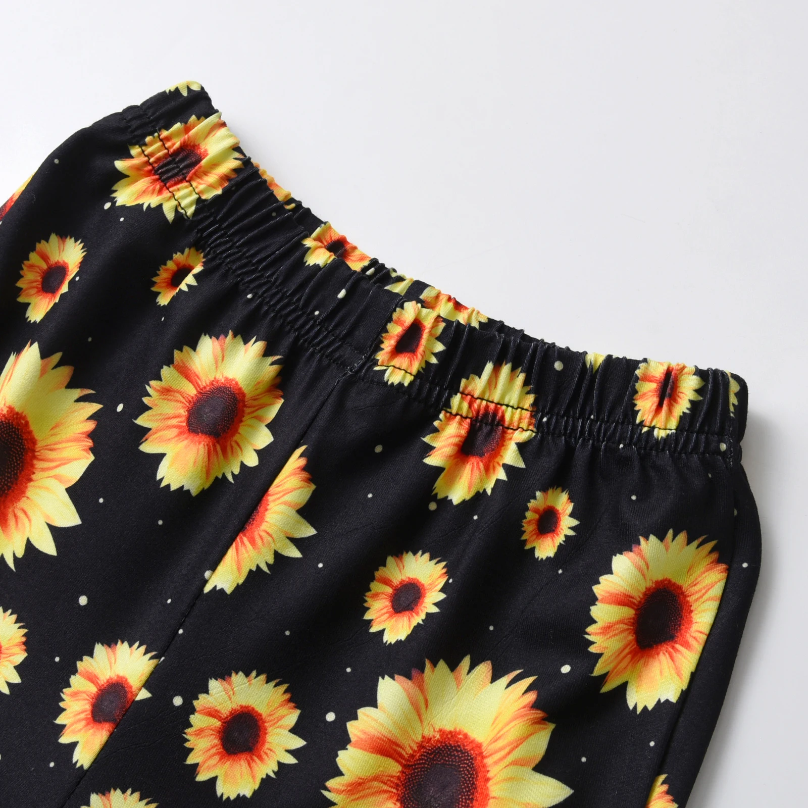 Хлопковый комплект детской одежды для девочек модный весенне-осенний топ с