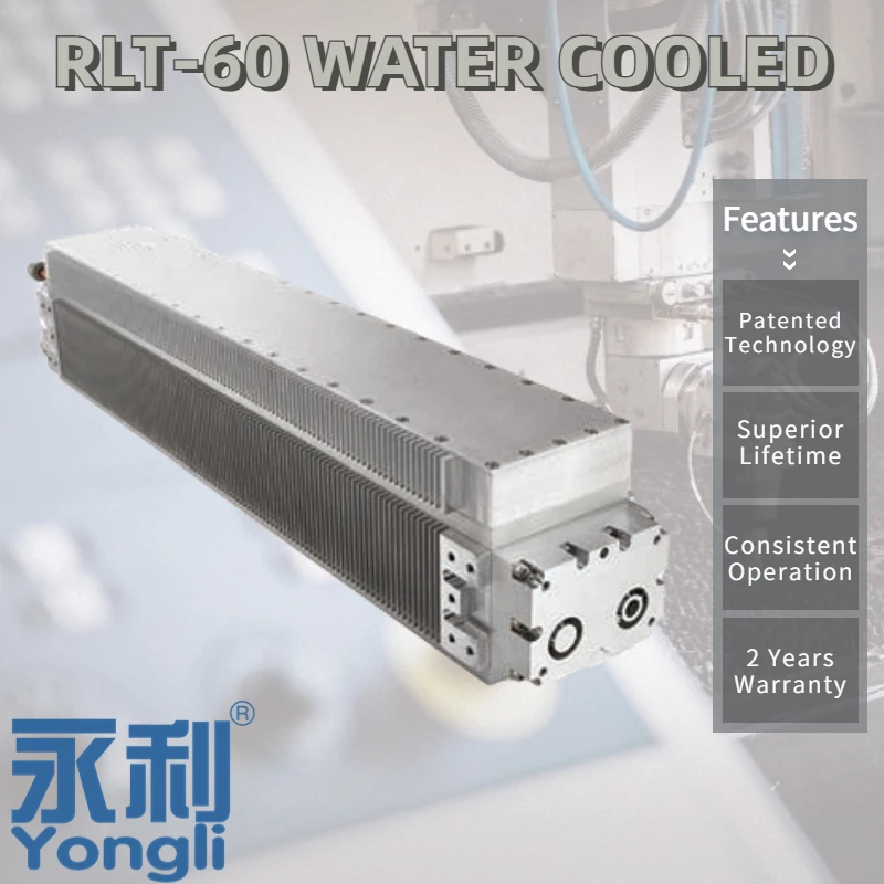 YONGLI TEM00 высокочастотный металлический источник 30 Вт 50 60 Rf Co2 лазерная трубка