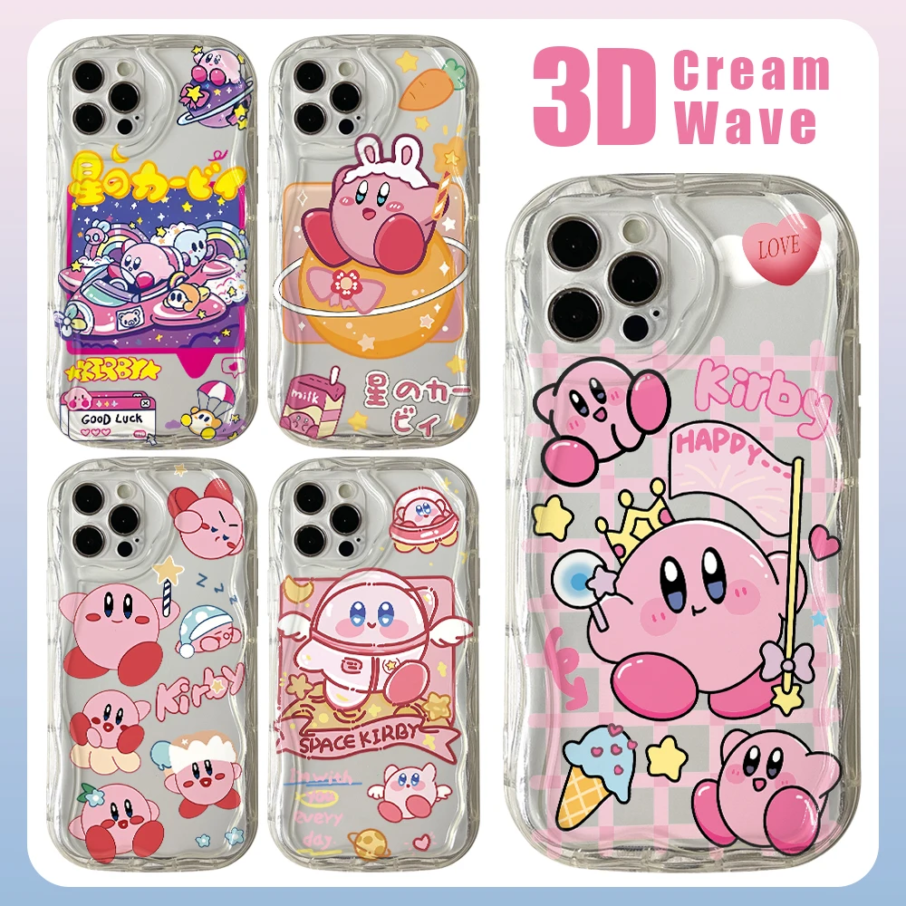 Милый чехол K-Kirbys для телефона Samsung Galaxy A73 A72 A71 A54 A53 A52 A52S A51 A50 A34 A33 A32 A23 A13 4G