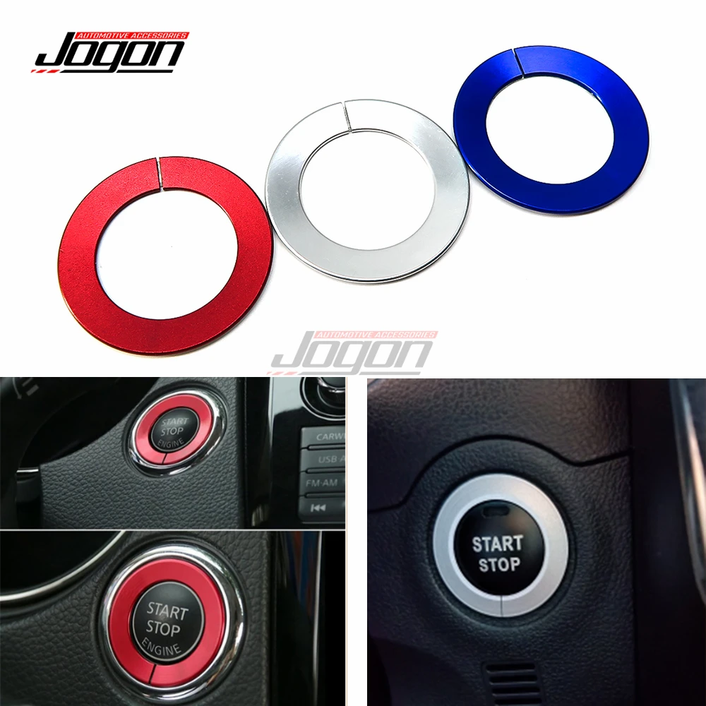 Кольцо зажигания салона автомобиля для Nissan Qashqai Juke X-Trail T32 Tiida Rogue Ceyes кольцо