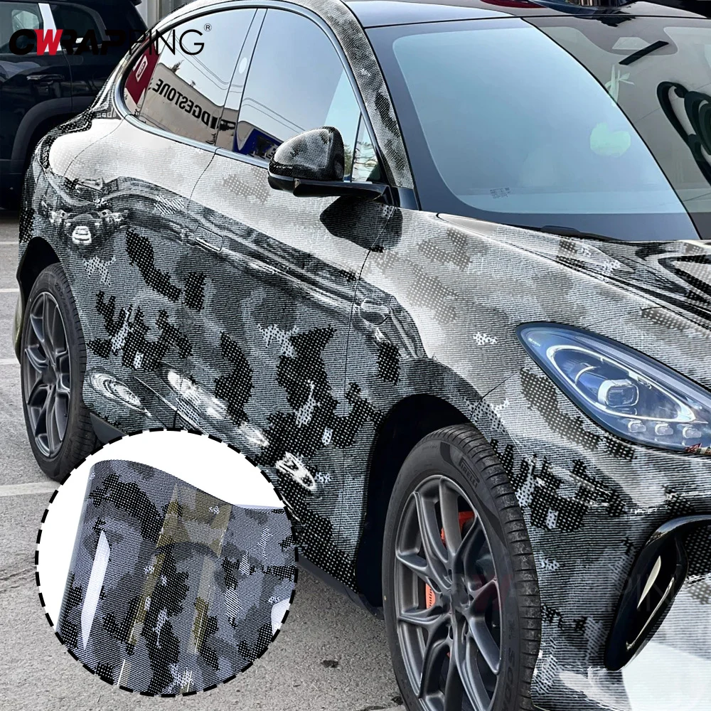 Водостойкие Виниловые Наклейки Для Автомобиля Камуфляжная Пленка Кузова