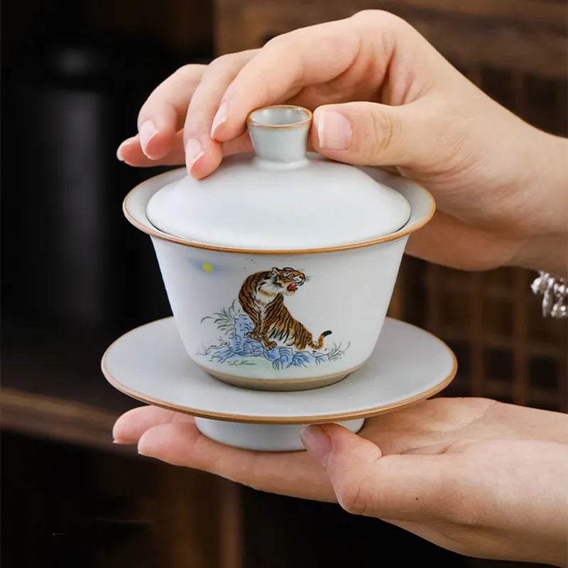 Керамическая чаша для чая Ruyao Sancai