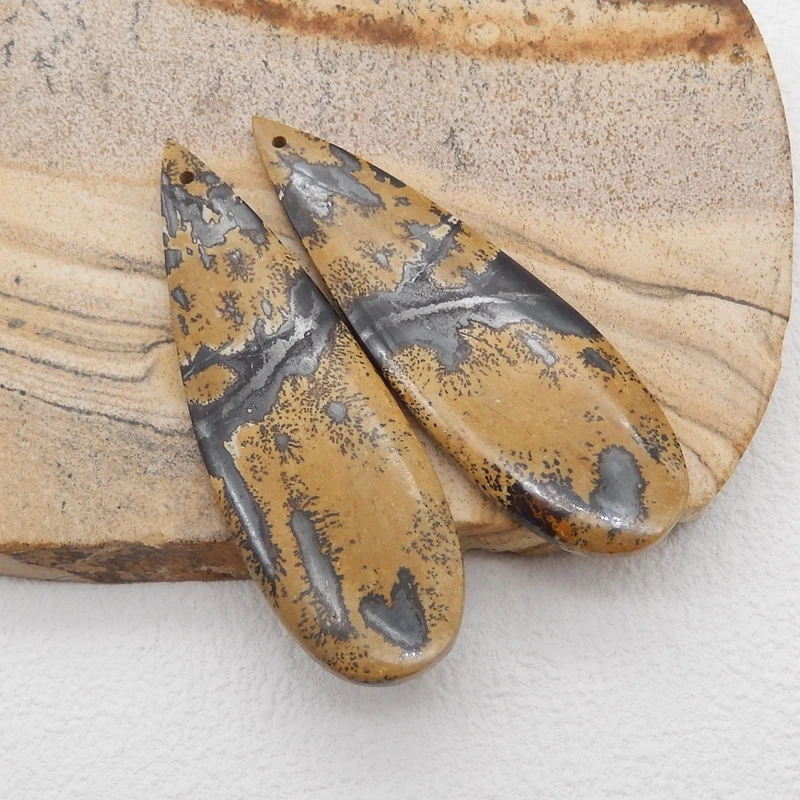 Полудрагоценные ювелирные изделия из натурального камня чохуа яшма модные