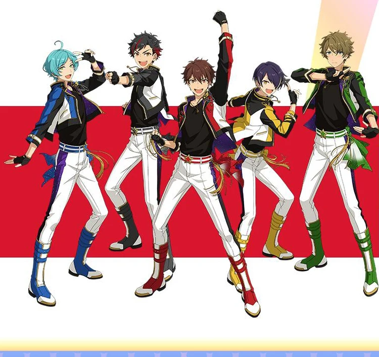 Игровой Комплект звезд Ryuseitai Morisawa Chiaki Shinkai Kanata Nagumo Tetora Sengoku Shinobu Takamine Midori Косплей