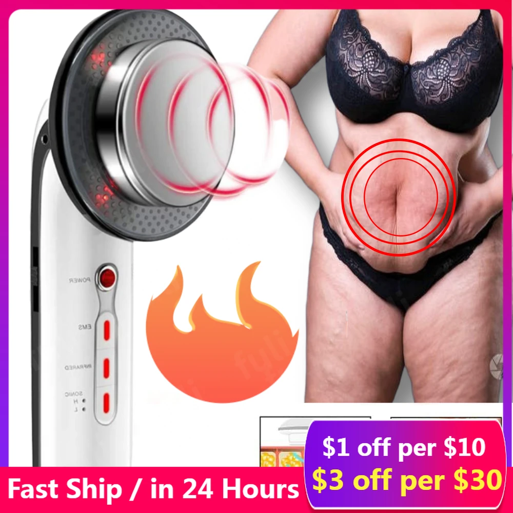 3 в 1 ультразвуковой массажер для лифтинга лица |