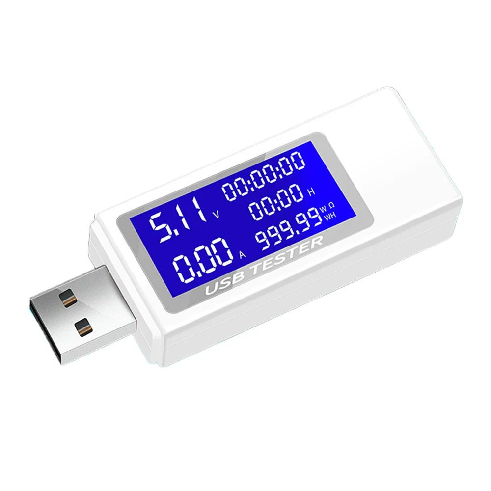 

KWS-1705A Mini USB Tester Current Voltage Digital Detector Mobile Power USB Charger Tester Meter LCD Digital