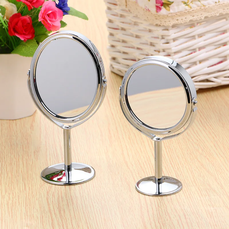 

1PC Double-Sided Cosmetic Mirror Stand Magnifying Mirror Beauty Makeup Cosmetic Mirror for People Facial Beauty Makeup Tools
