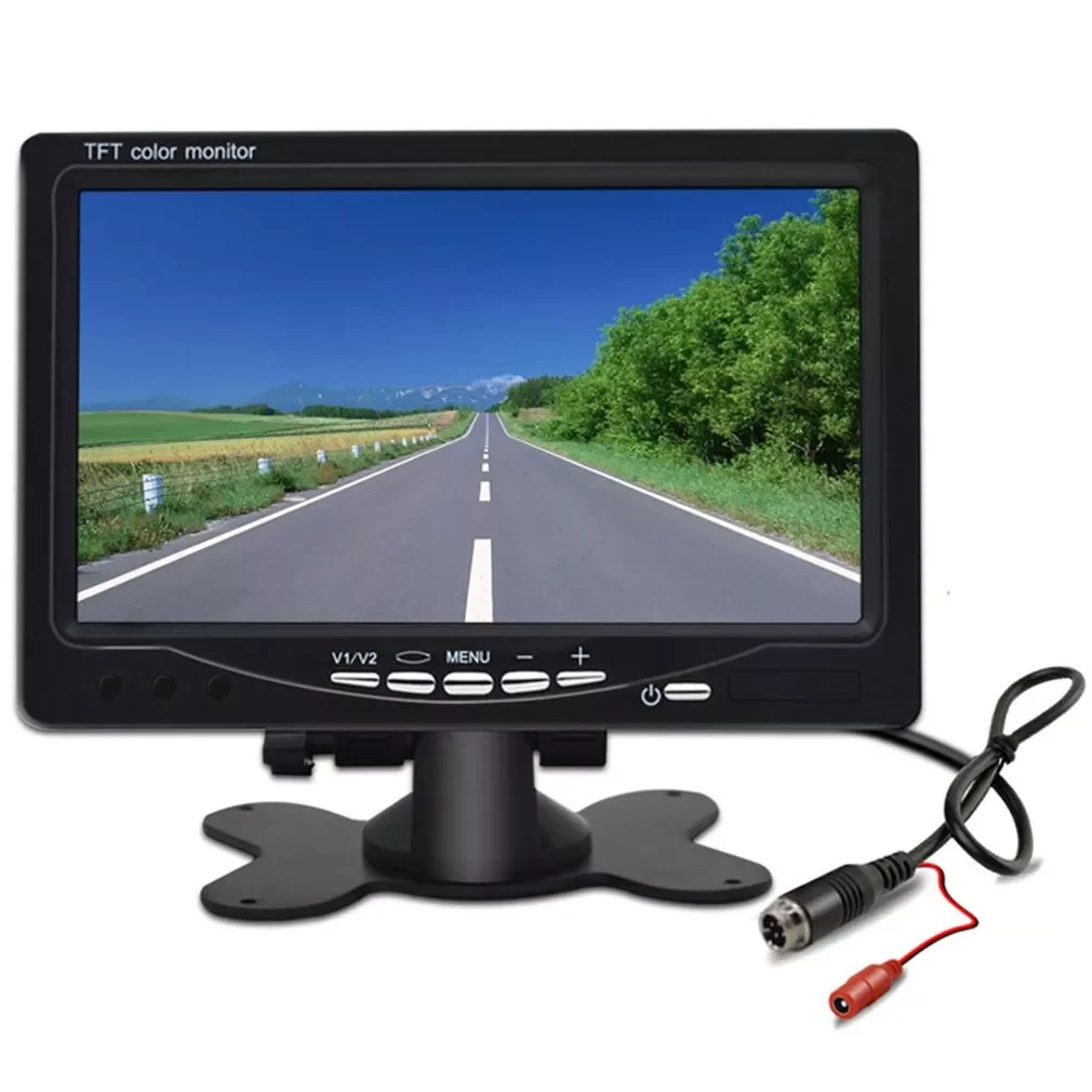 

NEW2023 7 Inch Car Monitoring Car Bracket Monitoring Visual Reversing Image Car Parts Car LCD Monitoring Devices