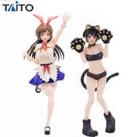 original taito anime kanokari mizuhara chizuru bunny maid sarashina ruka cat girls pvc action figure model toys