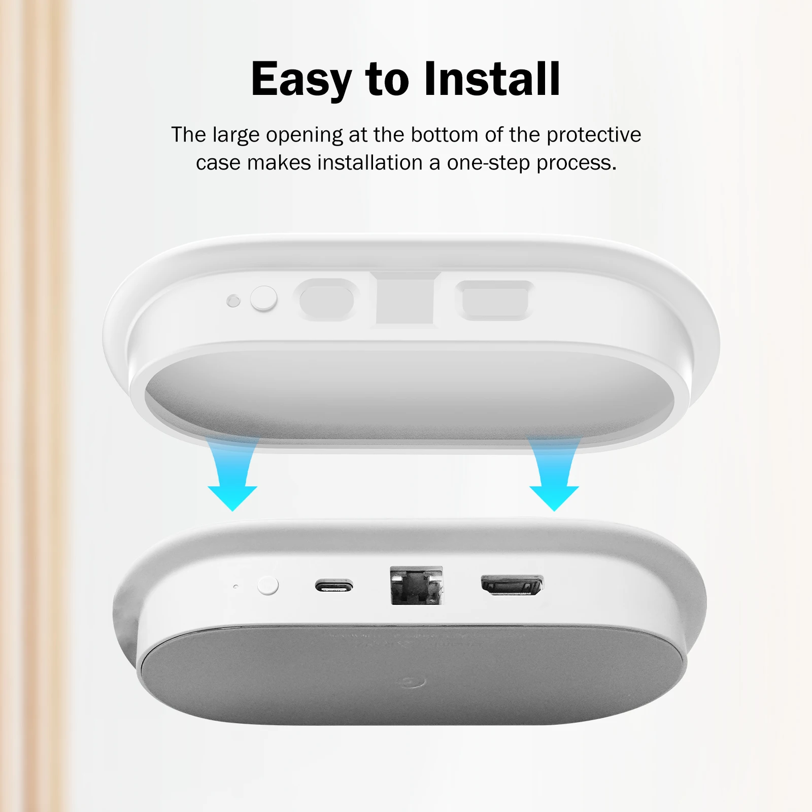 Силиконовый защитный чехол для Google TV Streamer 4K 2024