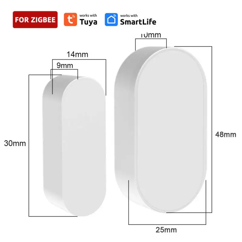 Датчик окна элегантный дизайн беспроводной Ewelink Alexa домашний совместимый
