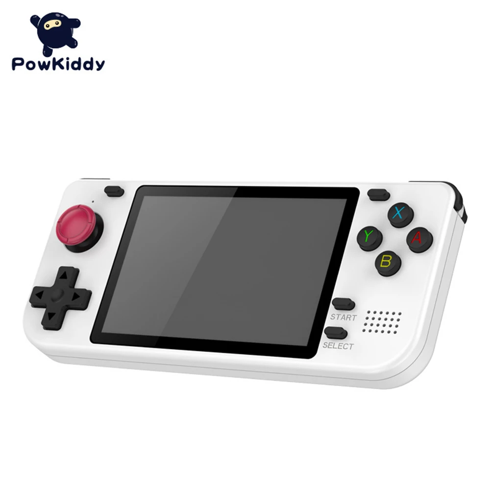 POWKIDDY RGB10S 3.5-Inch IPS OGA Screen Open Source Handheld Game Console RK3326 3D Joystick Trigger Button WIFI Children Gifts