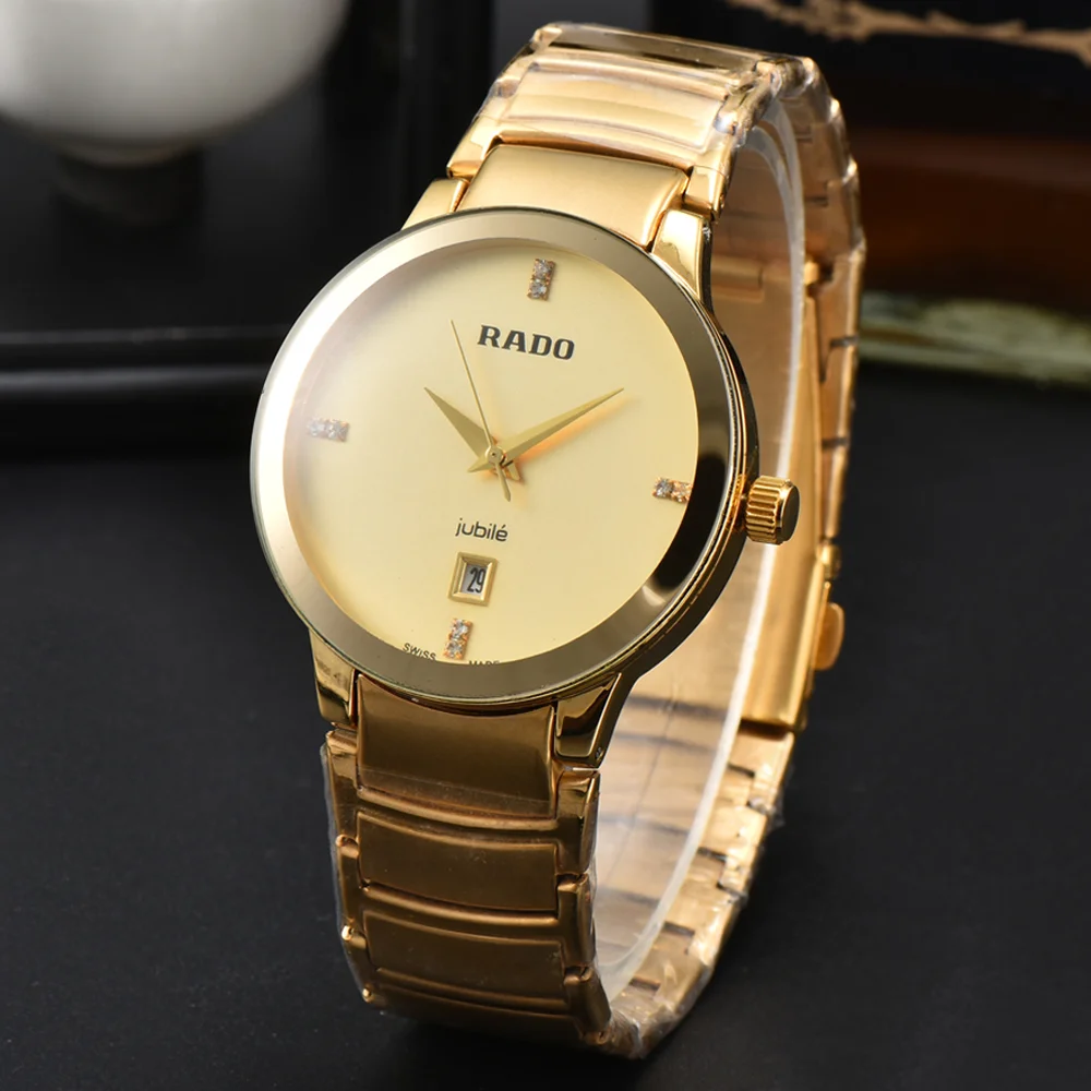 

Hot Rado Classic Style Original Watches for Mens Full Stainless Steel Automatic Date Watch Quality Sports Waterproof AAA Clocks