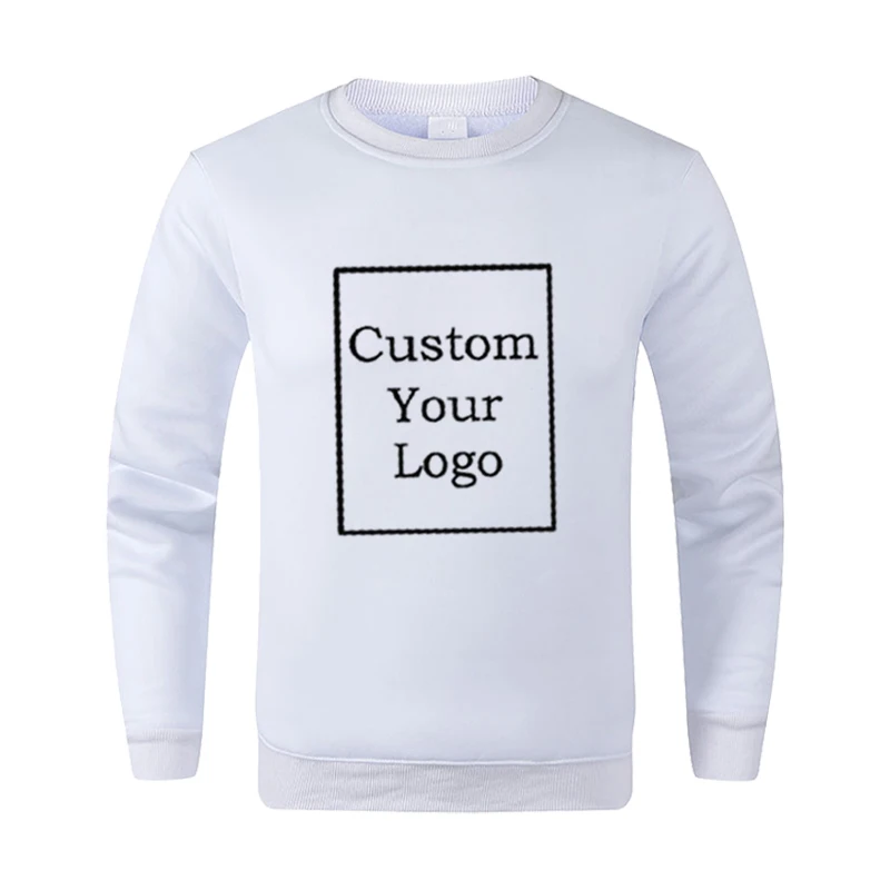 Свитшот с принтом логотипа на заказ