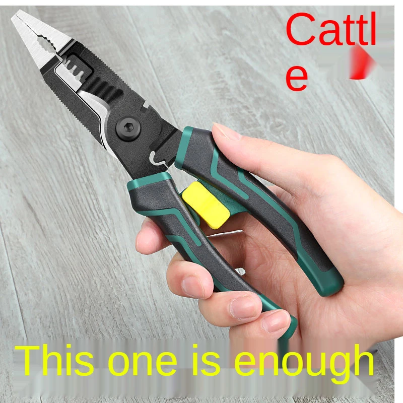 

Descascador de fio multifunções ferramenta especial alicate de corte de fio artefato thread-puxando tesoura descascar e