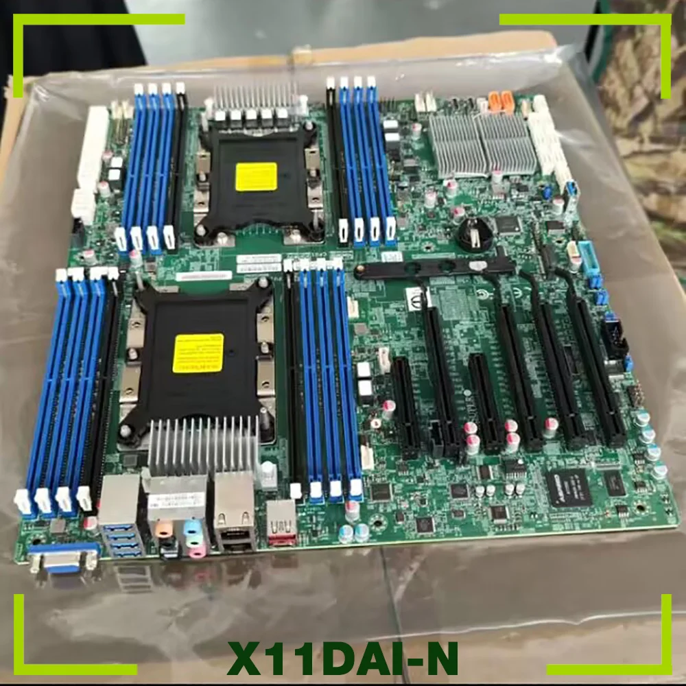 

X11DAi-N для материнской платы Supermicro, масштабируемые процессоры, двойная розетка, LGA-3647 DDR4 PCI-E 3,0