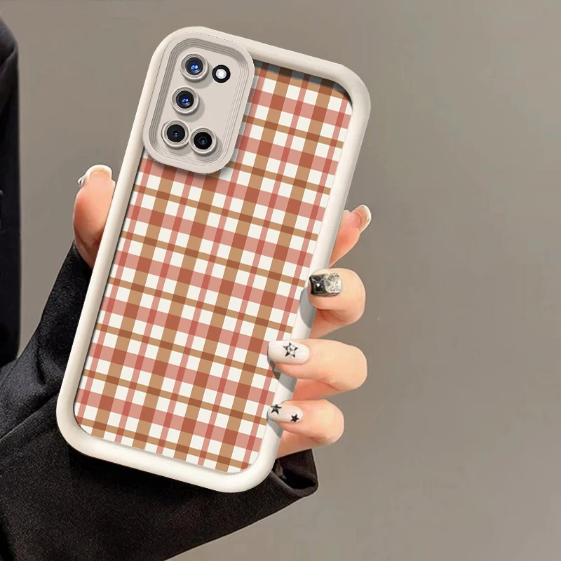 Фото Мягкий чехол из ТПУ для OPPO Realme GT 3 Master 6 Neo 5 Narzo N65 N63 N55 N53 70X 60X 50i Prime 50, матовый, с сетчатым узором №1