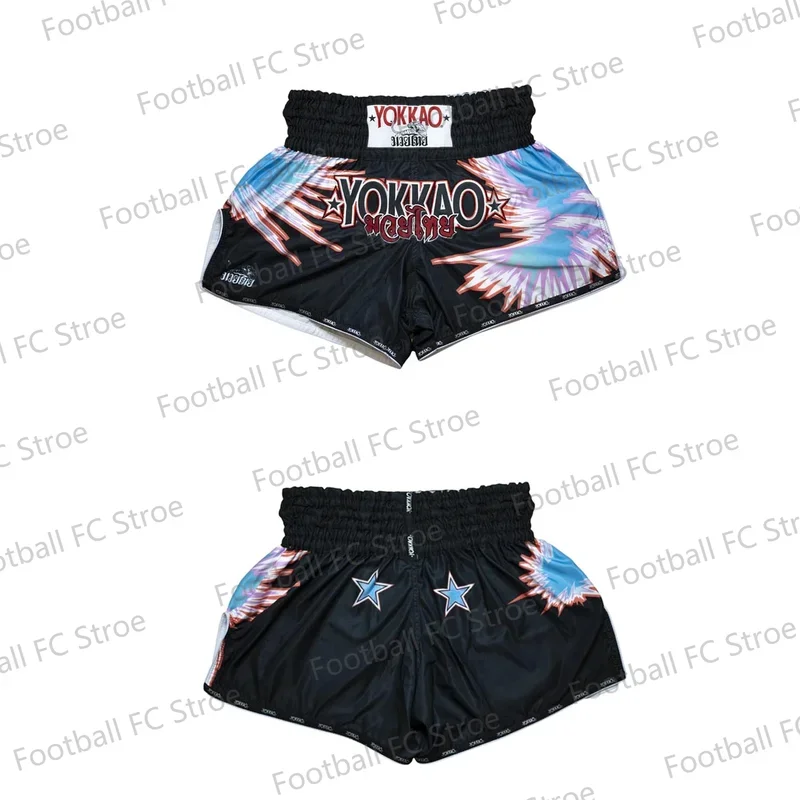 Everround 2024 новые винтажные боксерские шорты для тайского бокса шнурок тхэквондо