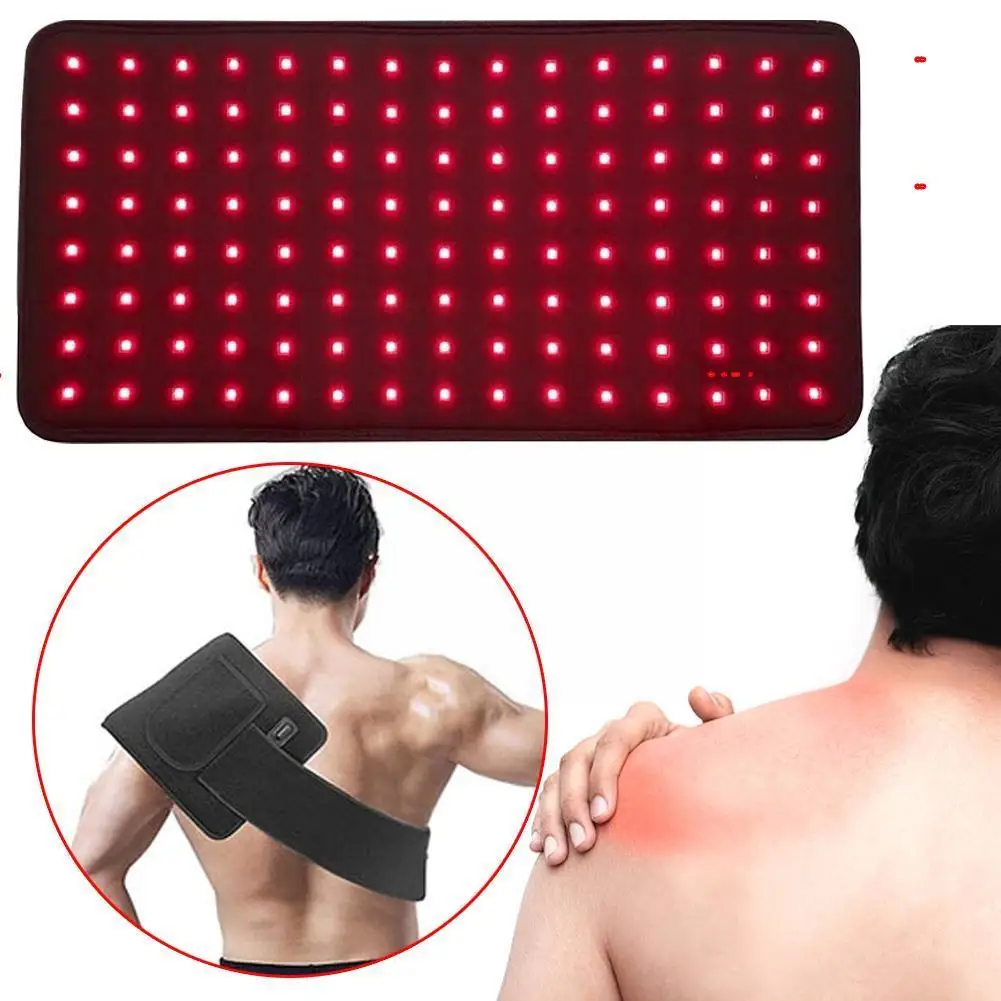 

Red Light Physiotherapy Belt 120 Beads Infrared Warming Abdominal Warmth Protect Band Uterine Muscles Pain Hot Waist Compre U2R0