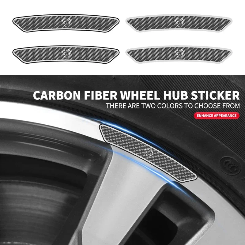 3D-наклейка с логотипом автомобиля наклейка на брови колеса ступицу для Peugeot 307 107