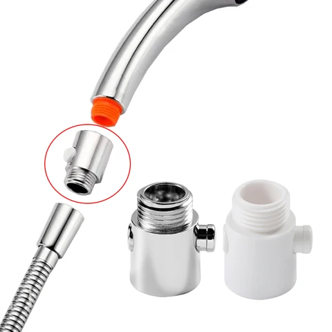 Латунная душевая головка с дивертором