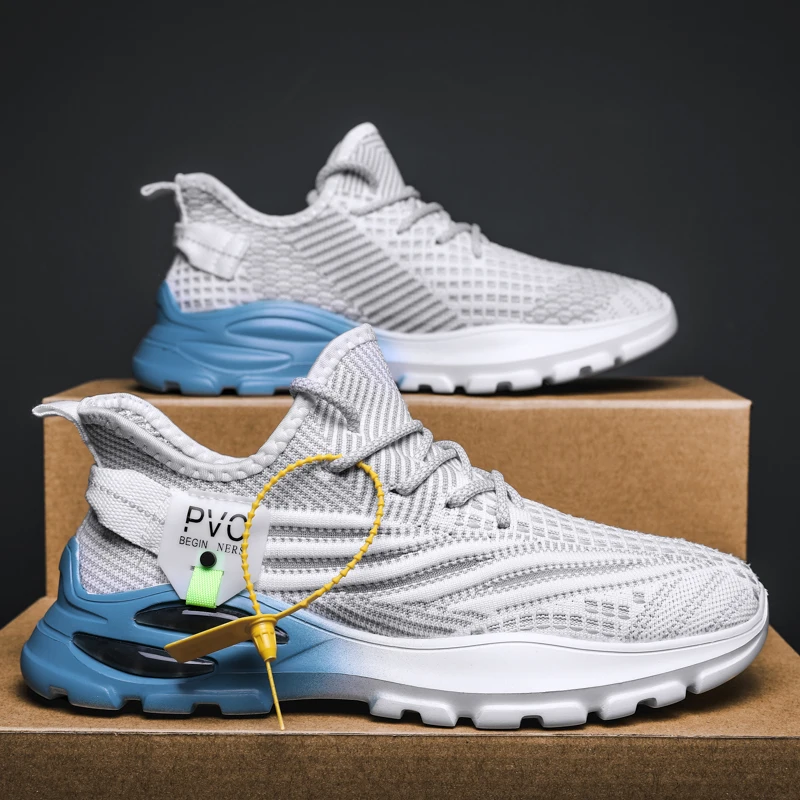 

Summer new flying woven sports shoes outdoor casual shoes all-match tide shoes four seasons comfortable shoe size 39-44