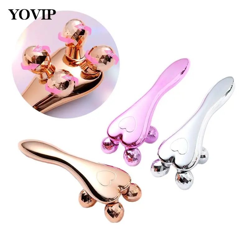 

Вращающийся на 360 градусов тонкий фотоаппарат, инструмент для массажа лица, релаксации, подтяжки, удаления морщин, 3D роликовый массажер