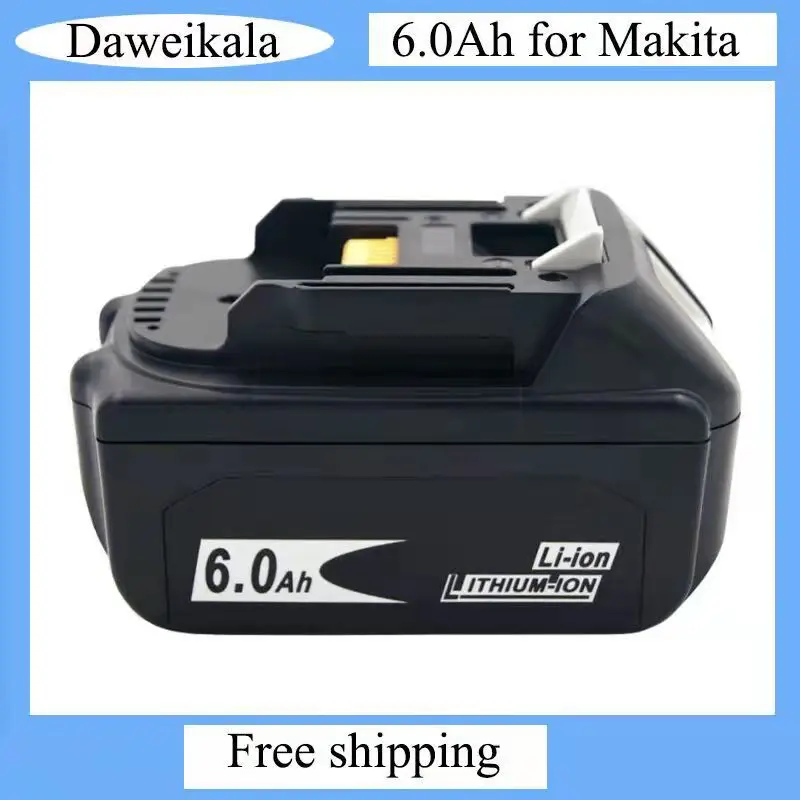 

Original bl1860 battery 18V 6000mah lithium ion is suitable for Makita 18V battery bl1840 bl1850 bl1830 bl1860b +