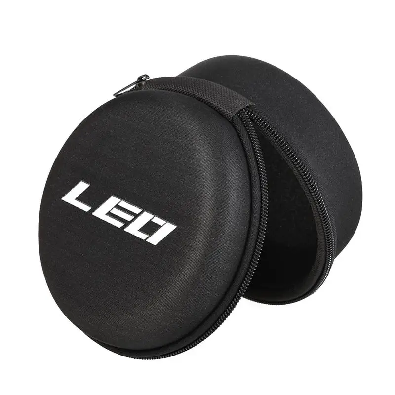 

12CM Waterproof Fishing Bag Fishing Reel Case Round EVA Hard Protective Cover Storage Case Shockproof Fishing Reel Pouch Bag