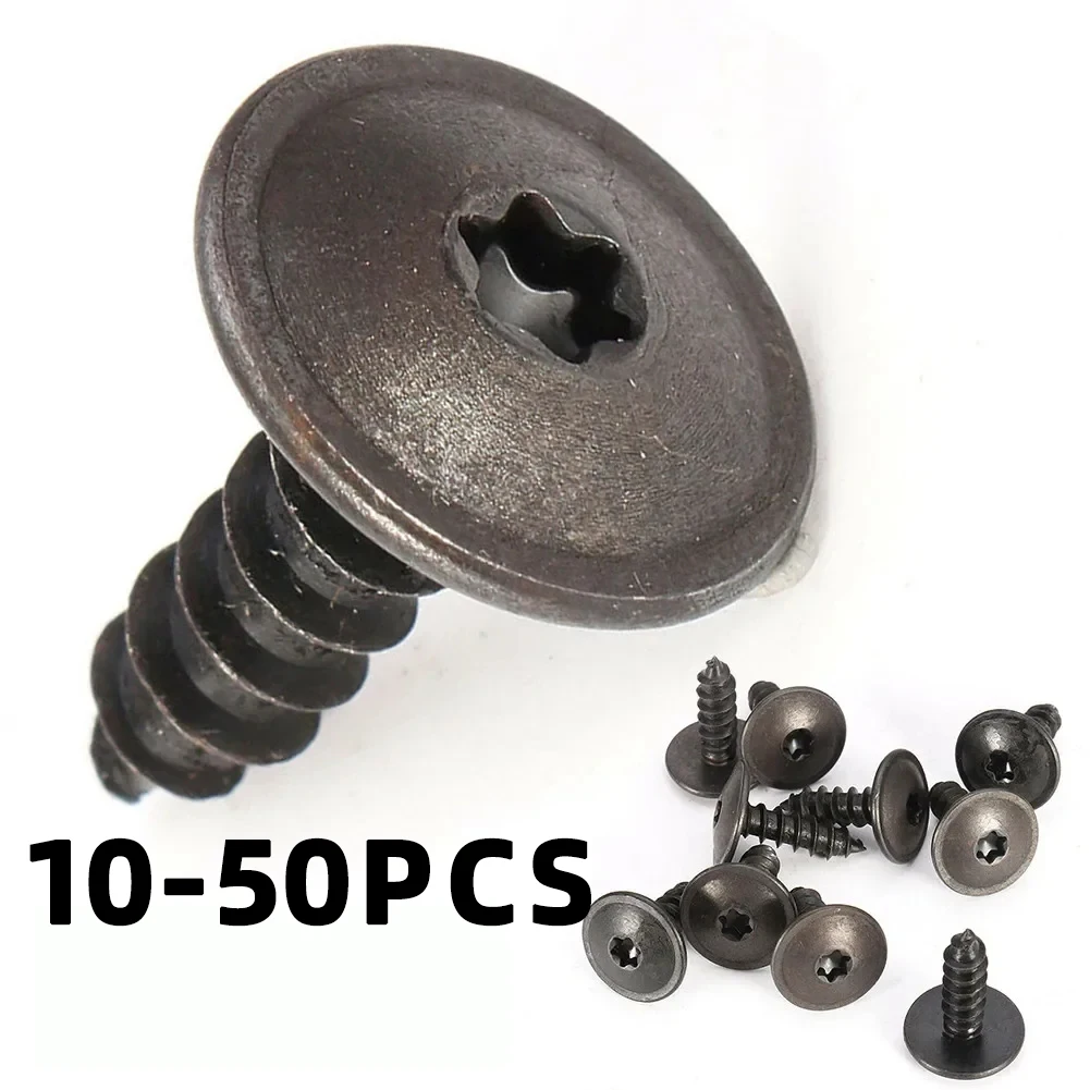 

10-50 шт. N90974701, крышка двигателя, защита от брызг, колесная арка, винт Torx, крепежные зажимы, универсальные для Volkswagen B5 Audi Q5
