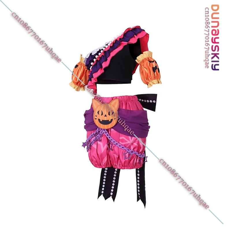 Манака Лаала Косплей Аниме Idol Time Pripara Костюм Парик Поклонные Плечо Топ Униформа