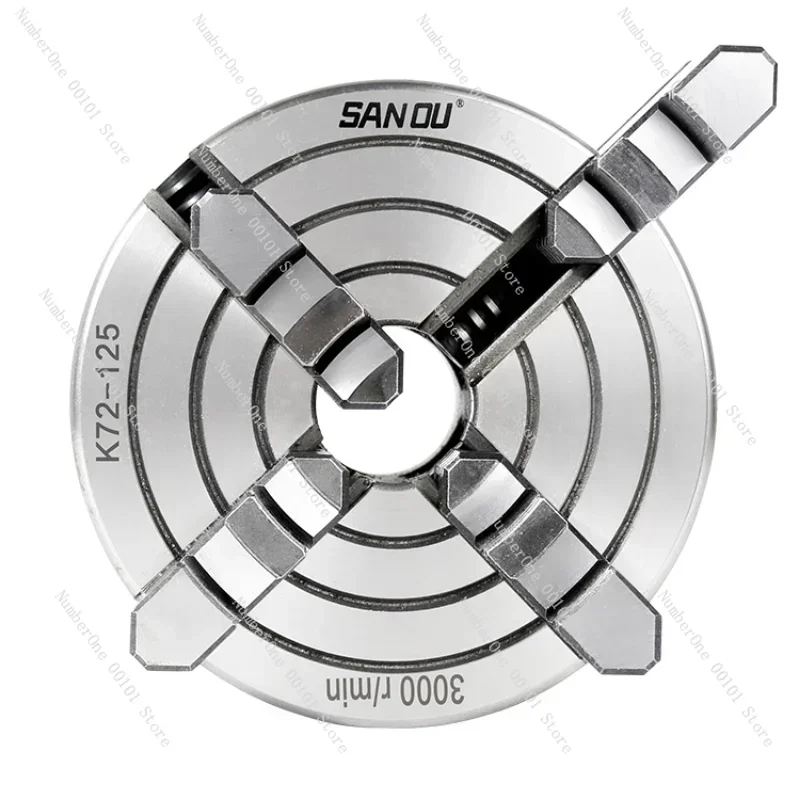 Четырехкулачковый патрон Sanou, фрезерный станок с ЧПУ однодействия ...