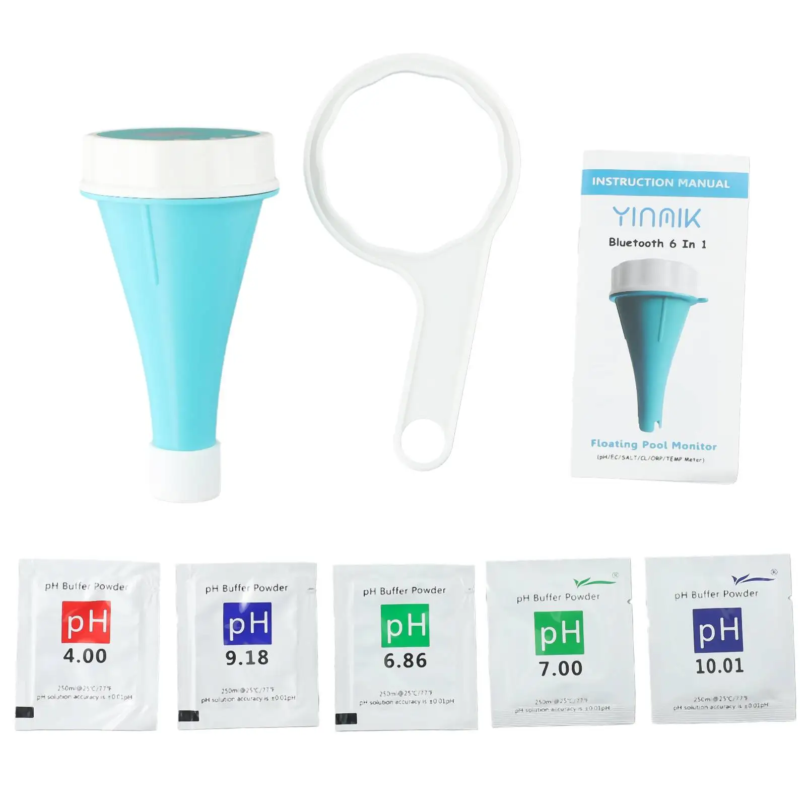 Совершенно новый тестер качества воды PH-метр 1 шт. 6 в приложение управление