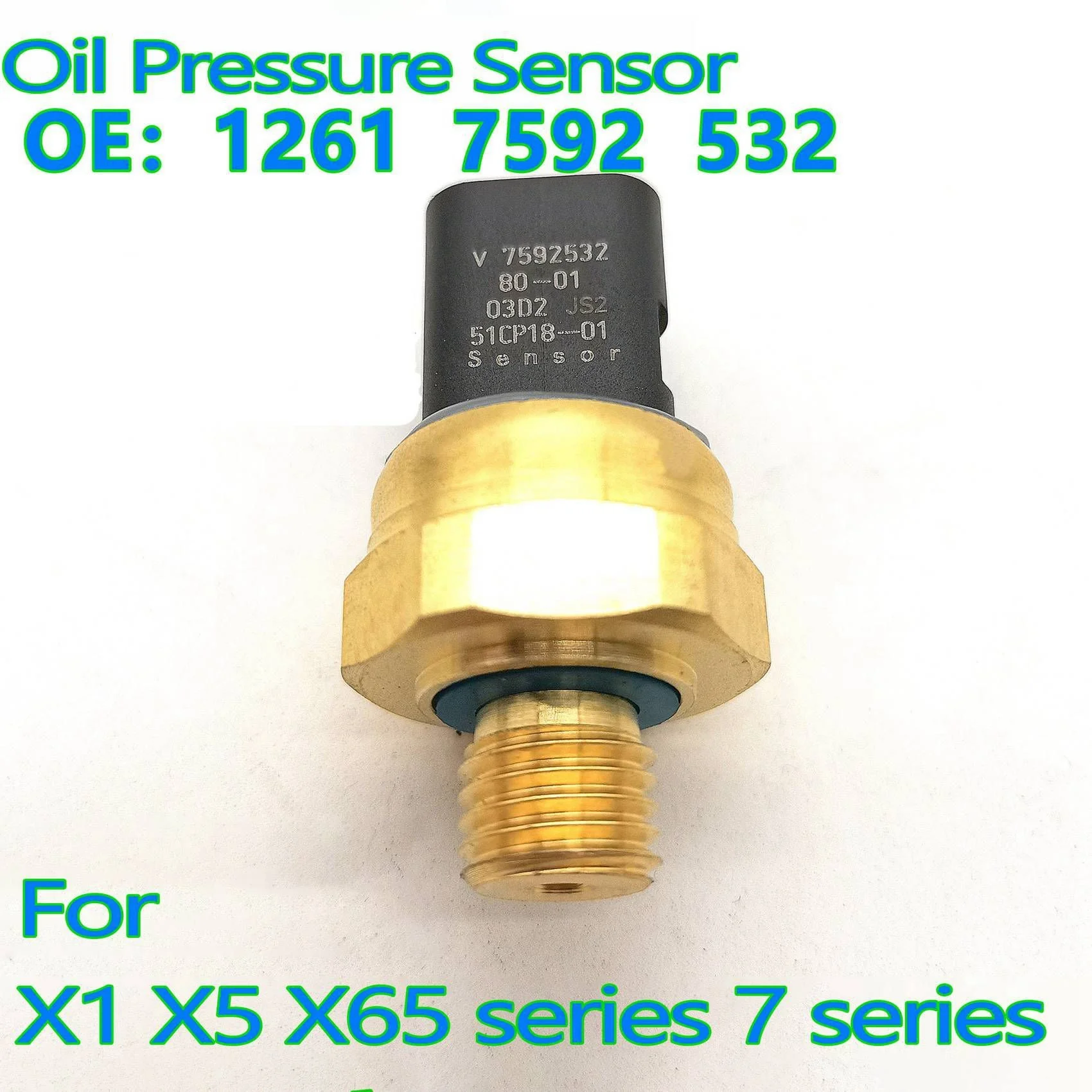 2PCS Oil Pressure Sensor 12617592532 51C918-01 for-BMW M235I 335I 435I 535 X3 X4 X5 X6 images - 6