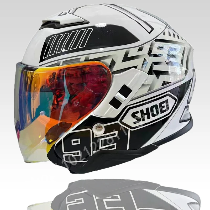 

Мотоциклетный шлем J-круиз II white ants, шлем для мотокросса