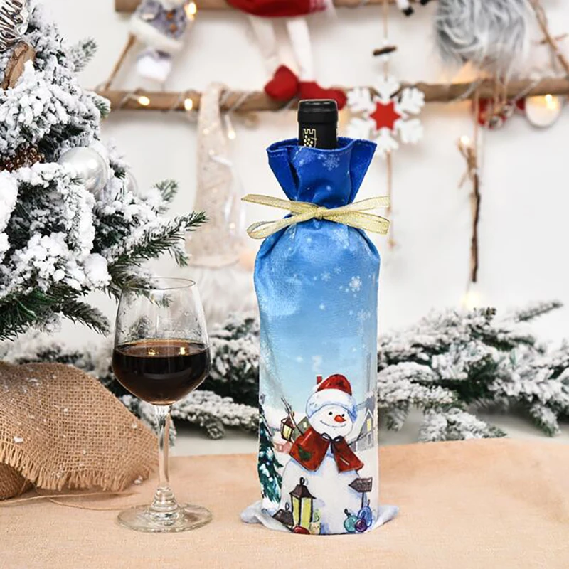 

Рождественские чехлы для винных бутылок LAIMALA