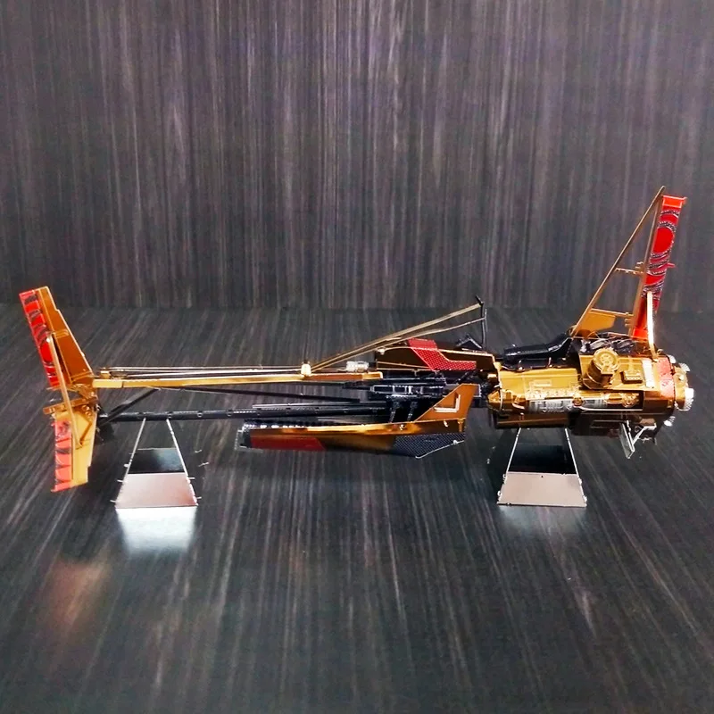 Металлический 3D-Пазл «Летающий корабль» для мотоцикла