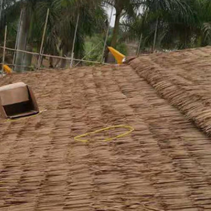 Mexican Tikis Hut Grass Skirt Roof Bar Duck Blind Thatch Roll Palm Palapa Straw Partys 300X50cm