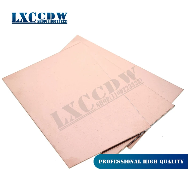 

1pcs 5x7 5x10 7x10 10x15 10x20cm FR4 Single Sided Copper Clad plate DIY PCB Laminate Circuit Board 5*7 5*10 7*10 10*15 10*20cm