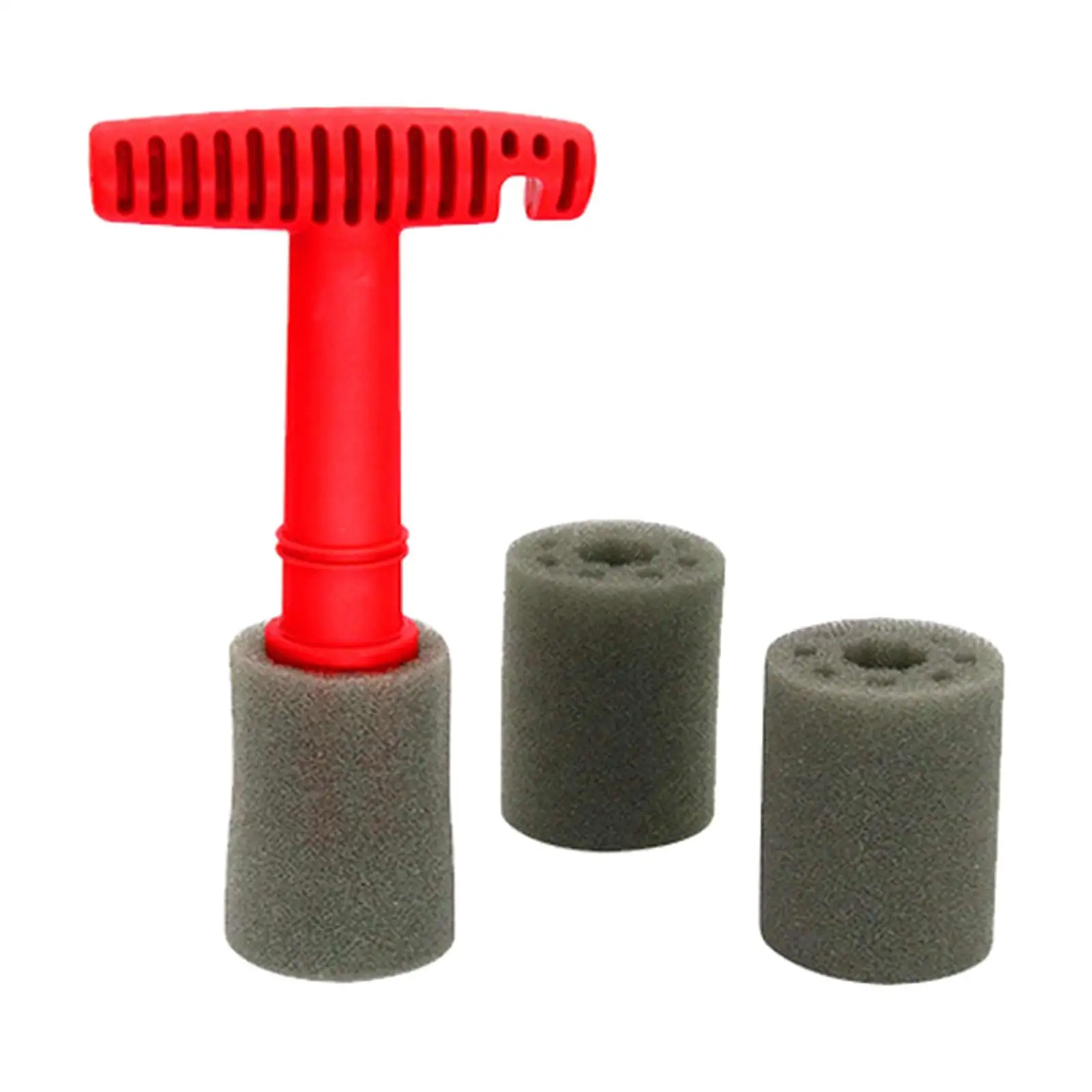 

Lug Nut Brush with 2 Replacement Head Clean and Maintain Nonscratch Rim Cleaner Brush for Bike RV Boat SUV Commercial Truck