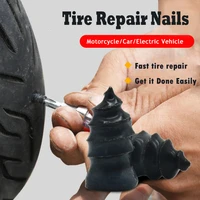 free repair tire film nail vacuum tyre repair nail kit for motorcycle bike car scooter rubber tubeless tire repair tool set glue